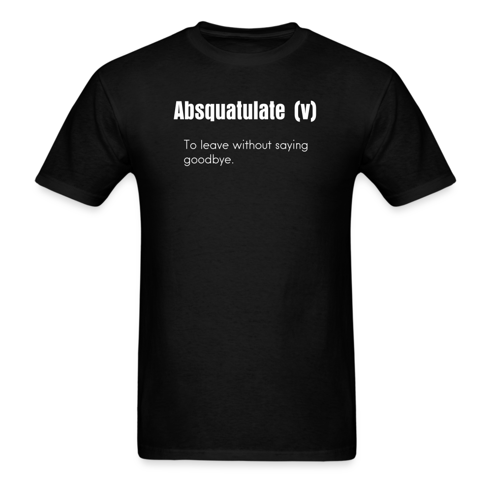 SnkrVet 'Adsquatulate' Unisex Classic T-Shirt - black