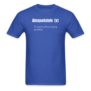 SnkrVet 'Adsquatulate' Unisex Classic T-Shirt - royal blue