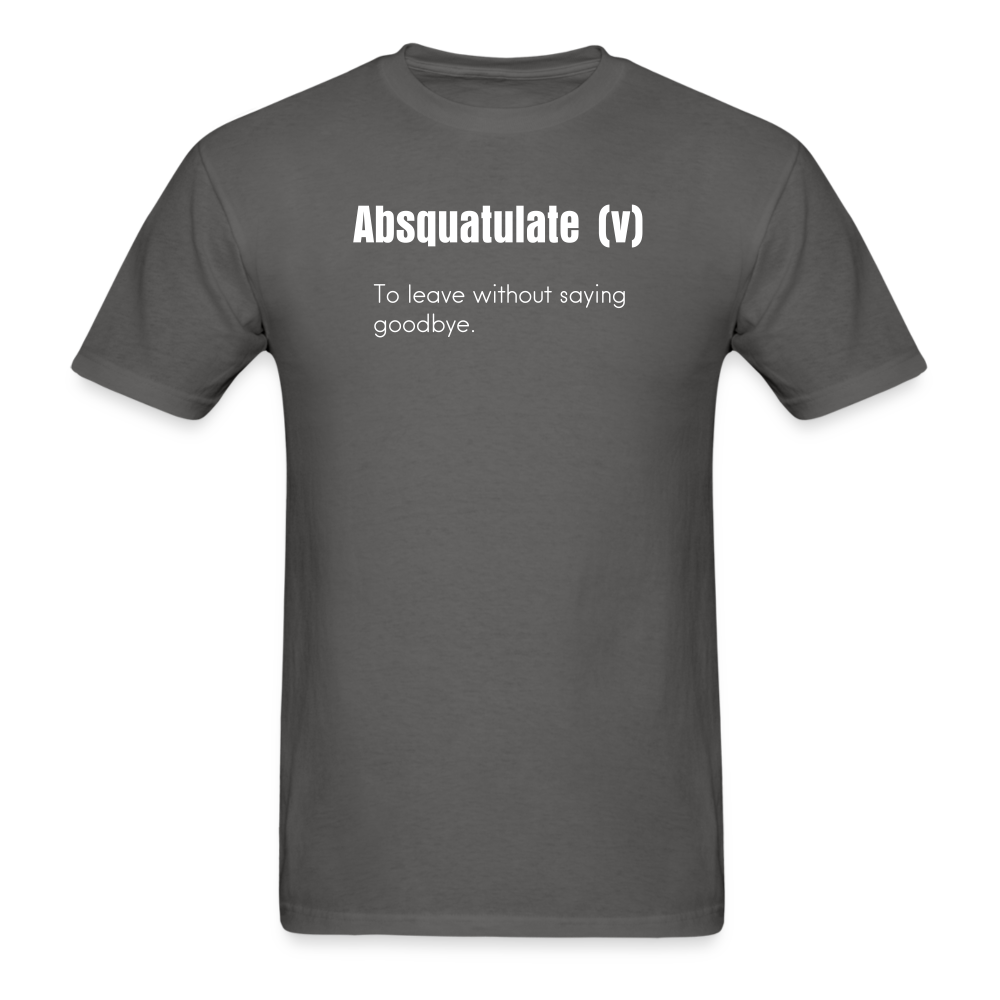 SnkrVet 'Adsquatulate' Unisex Classic T-Shirt - charcoal