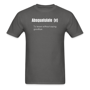 SnkrVet 'Adsquatulate' Unisex Classic T-Shirt - charcoal