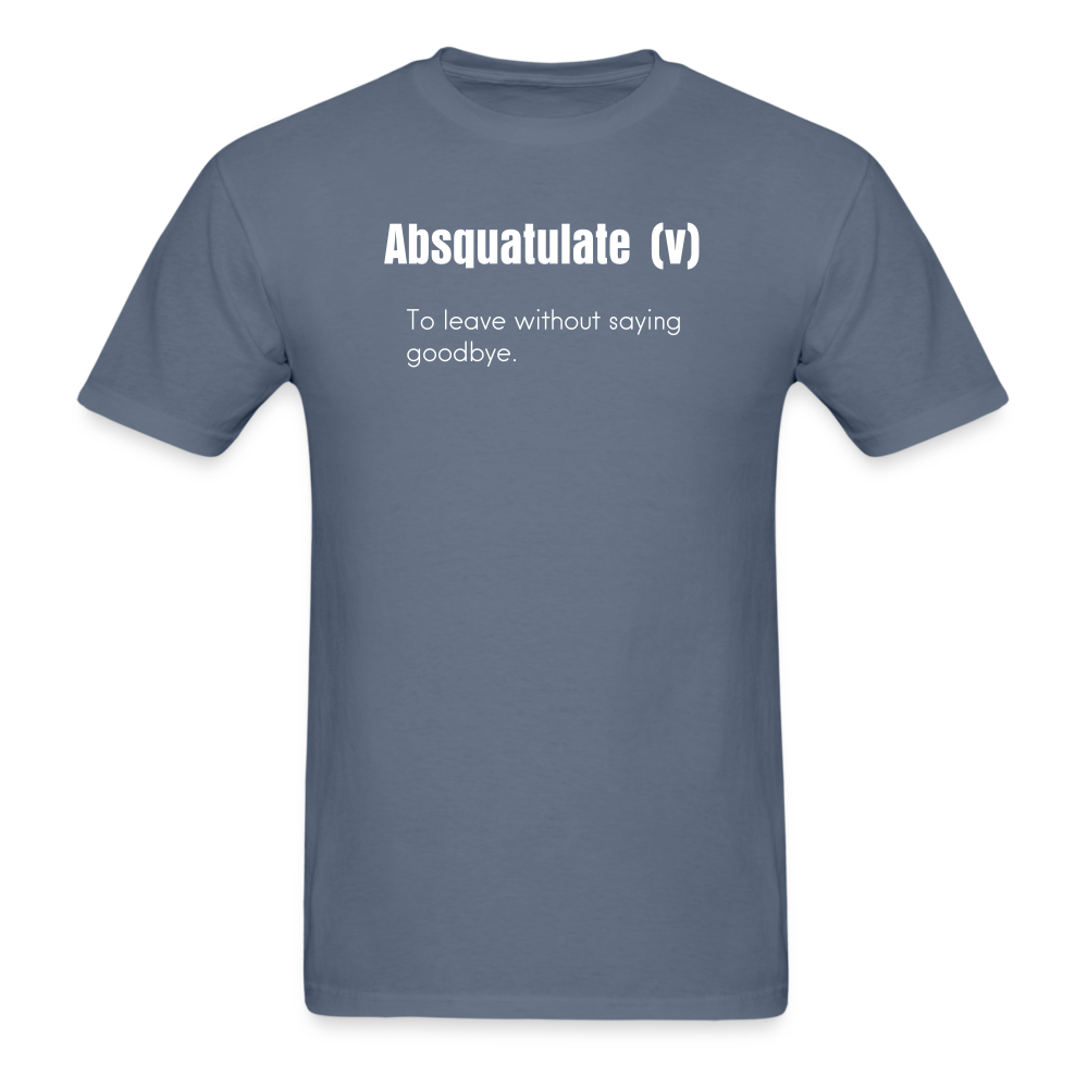 SnkrVet 'Adsquatulate' Unisex Classic T-Shirt - denim