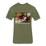 SnkrVet 'Auf Wiedersehen Baby' Fitted Cotton/Poly T-Shirt - heather military green