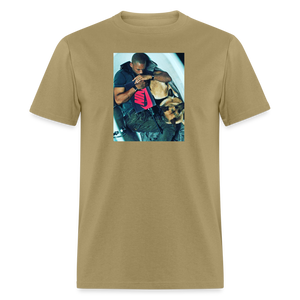 SnkrVet 'All Love' Unisex Classic T-Shirt - khaki