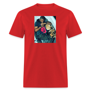 SnkrVet 'All Love' Unisex Classic T-Shirt - red