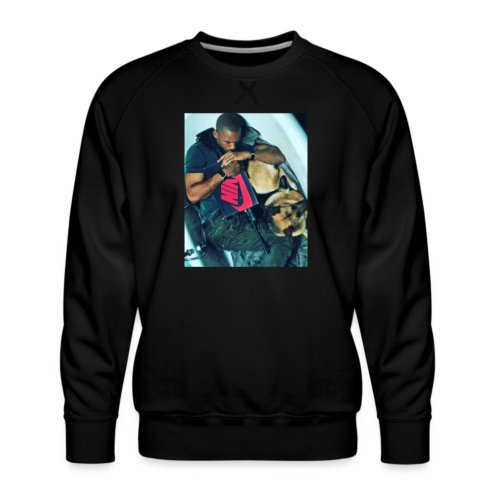 SnkrVet 'All Love' Men’s Premium Sweatshirt - black