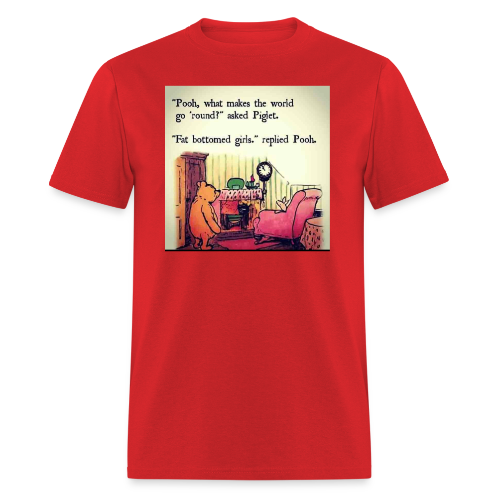 SnkrVet 'Fat Bottomed Girls' Unisex Classic T-Shirt - red